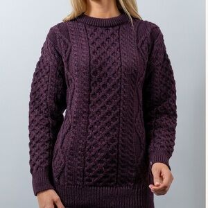Aran Sweater Market Cableknit Sweater NWT
